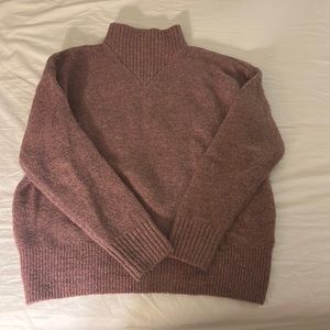 Mauve Madewell sweater - wool blend